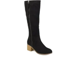 Women's Sanora Wide Calf Knee High Boots|Journee Collection Best