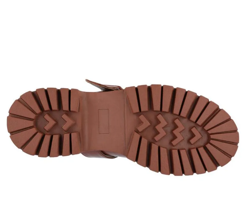 Journee Collection Loafers & Oxfords>Women's Suvi Chunky T-Strap Mary Janes