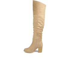 Women's Kaison Wide Calf Over-The-Knee Boots|Journee Collection Outlet