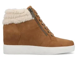 Women's Clarity Wedges|Journee Collection Clearance