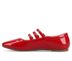 Women's Darlin Mary Jane Flats|Journee Collection Outlet