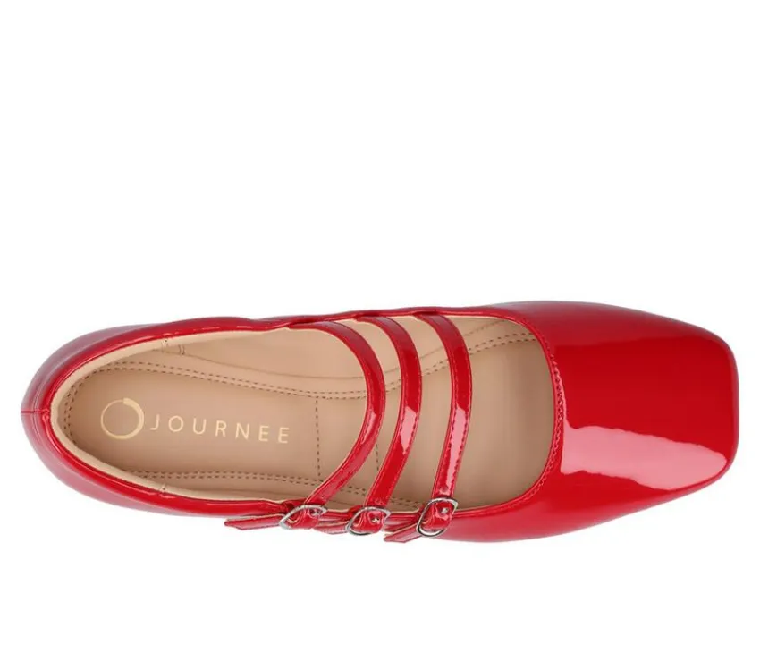 Women's Darlin Mary Jane Flats|Journee Collection Outlet
