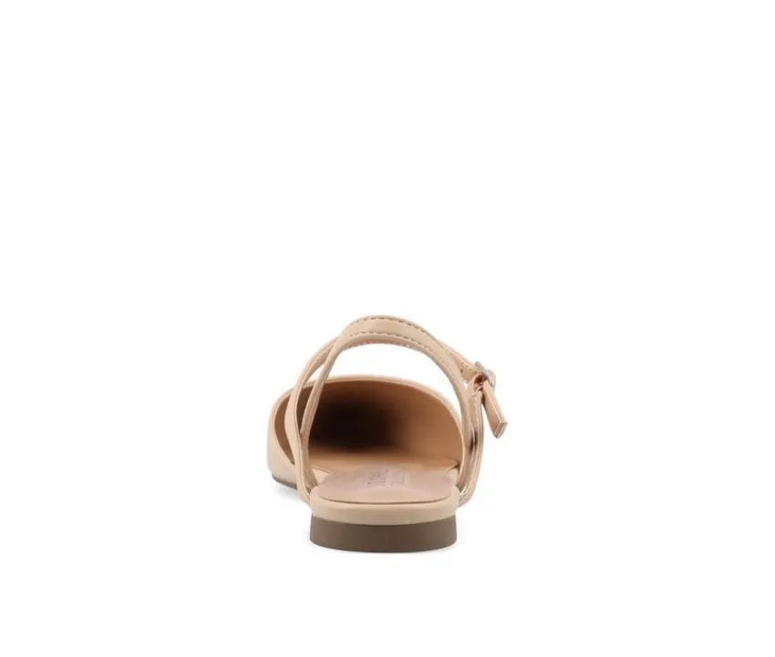 Journee Collection Flats|Clogs & Mules>Women's Martine Mule Flats