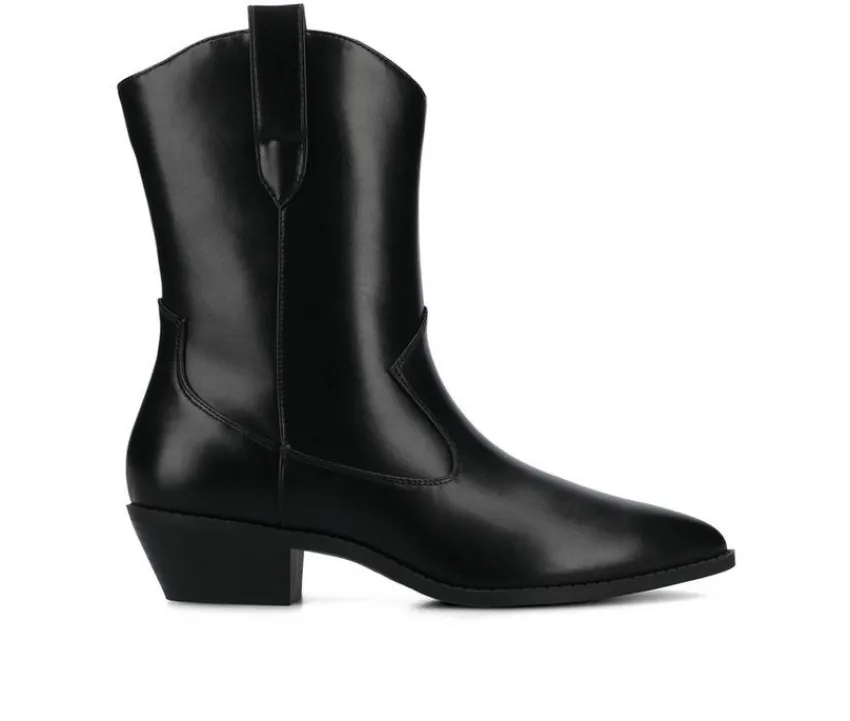 Journee Collection Cowboy & Western>Women's Fritzie Western Boots