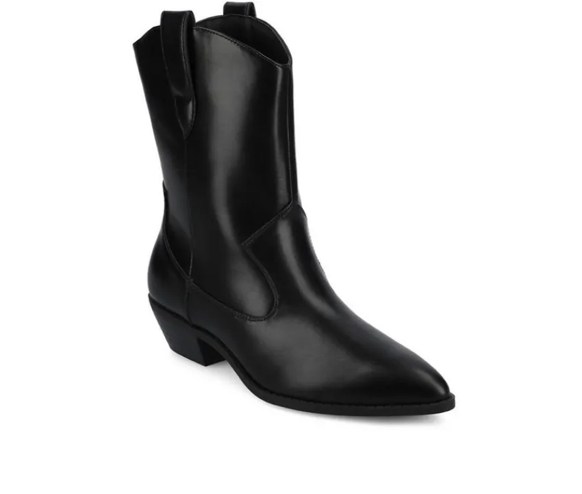 Journee Collection Cowboy & Western>Women's Fritzie Western Boots