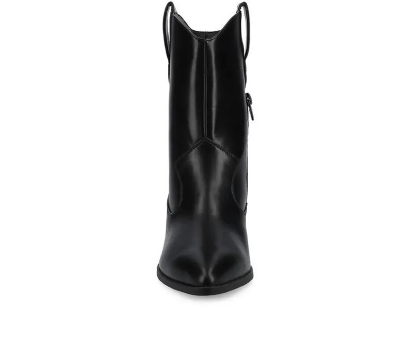 Journee Collection Cowboy & Western>Women's Fritzie Western Boots