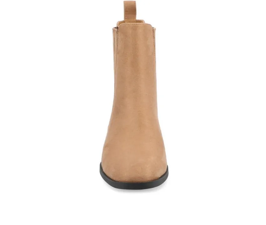 Women's Wrenley Block Heel Booties|Journee Collection New
