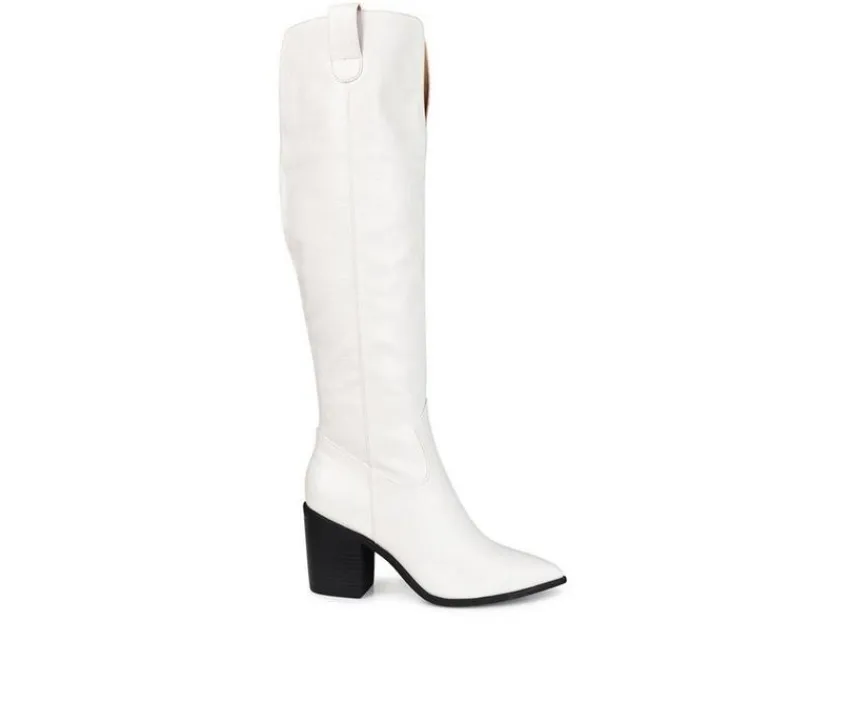 Journee Collection Dress|Cowboy & Western>Women's Therese Over-The-Knee Boots