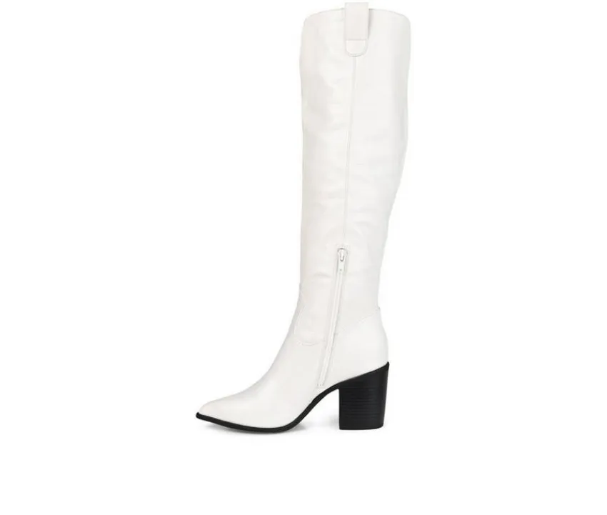 Journee Collection Dress|Cowboy & Western>Women's Therese Over-The-Knee Boots