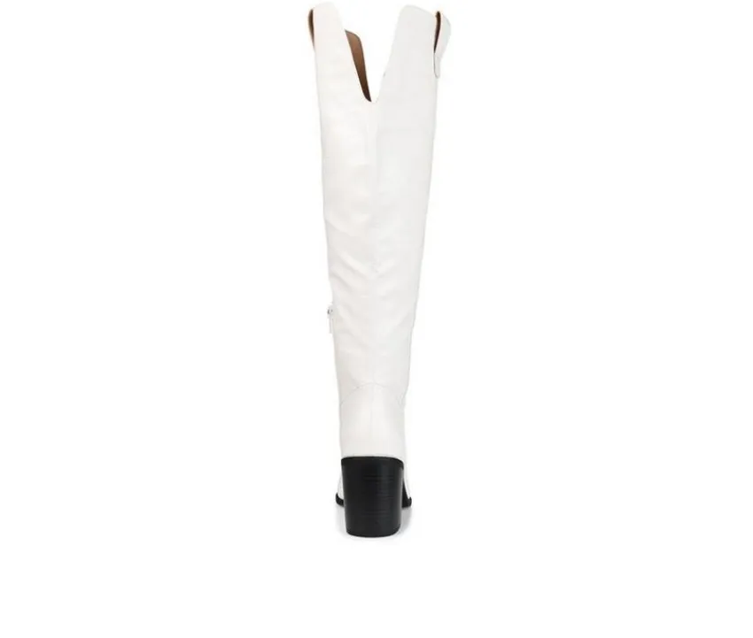 Journee Collection Dress|Cowboy & Western>Women's Therese Over-The-Knee Boots