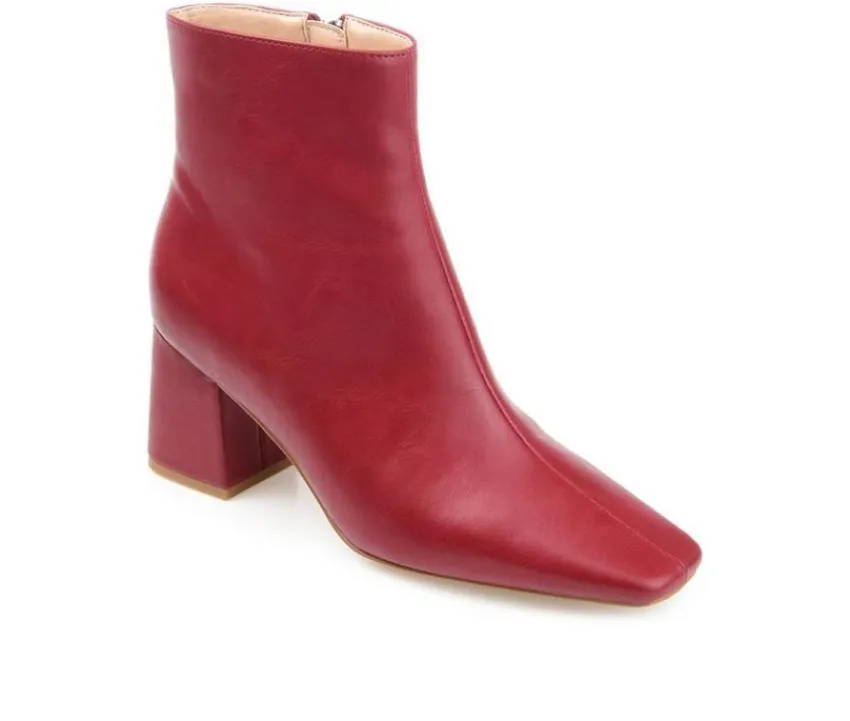 Journee Collection Dress>Women's Haylinn Block Heel Booties