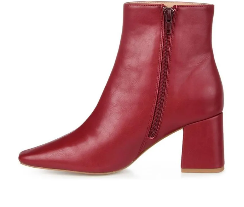 Journee Collection Dress>Women's Haylinn Block Heel Booties