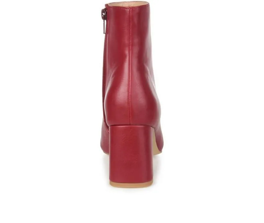 Journee Collection Dress>Women's Haylinn Block Heel Booties