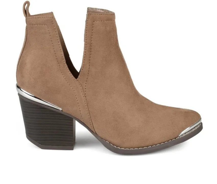 Journee Collection Cowboy & Western>Women's Issla Side Slit Booties