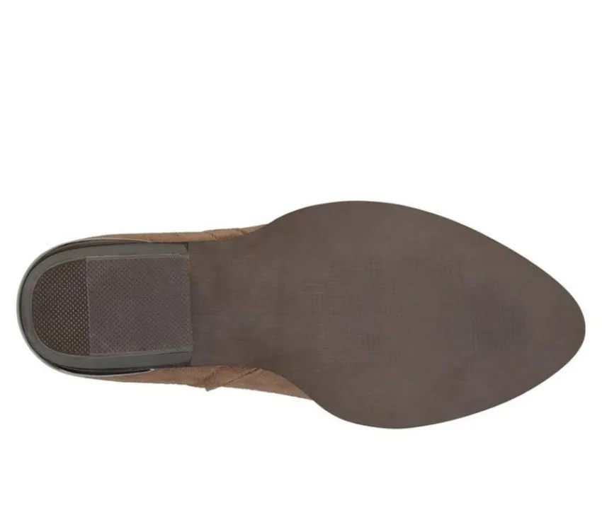 Journee Collection Cowboy & Western>Women's Issla Side Slit Booties
