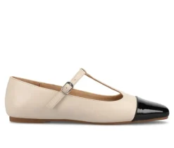 Journee Collection Flats>Women's Theah Mary Jane Flats