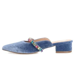 Women's Jewel Mules|Journee Collection Sale