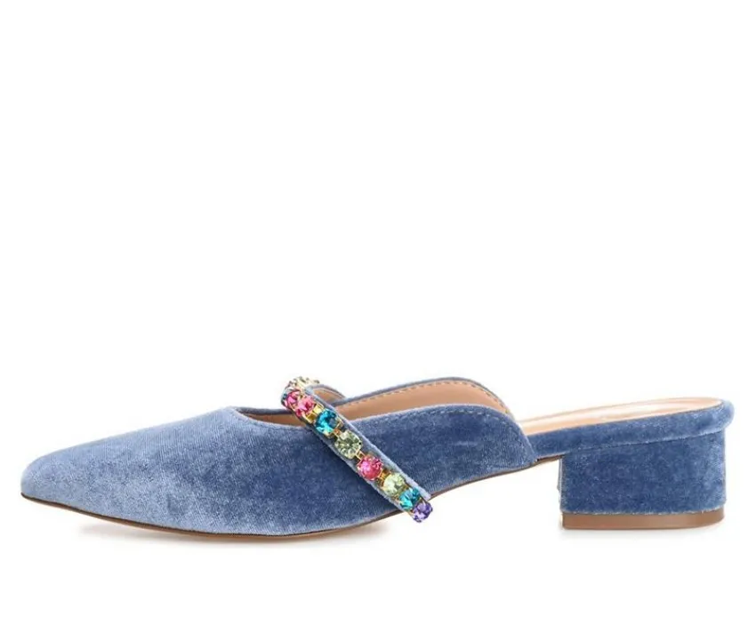 Women's Jewel Mules|Journee Collection Sale