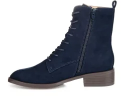 Women's Vienna Lace-Up Boots|Journee Collection Clearance