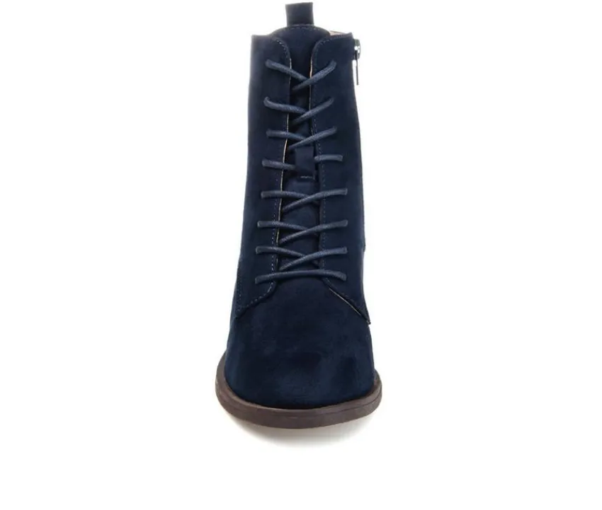 Women's Vienna Lace-Up Boots|Journee Collection Clearance