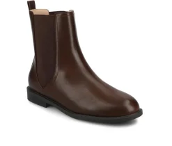 Journee Collection Chelsea|Boots & Booties>Women's Violet Booties