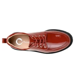 Women's Zina Lugged Oxfords|Journee Collection Outlet