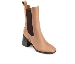 Journee Collection Dress|Chelsea>Women's Kaydia Mid Calf Chelsea Boots