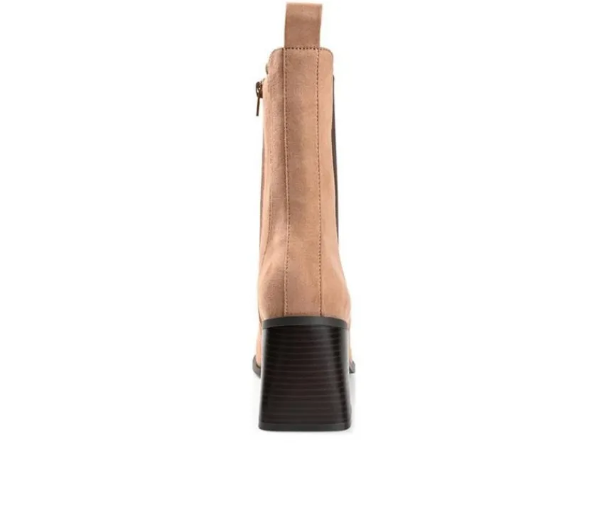 Journee Collection Dress|Chelsea>Women's Kaydia Mid Calf Chelsea Boots