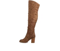 Women's Kaison Wide Calf Over-The-Knee Boots|Journee Collection Hot