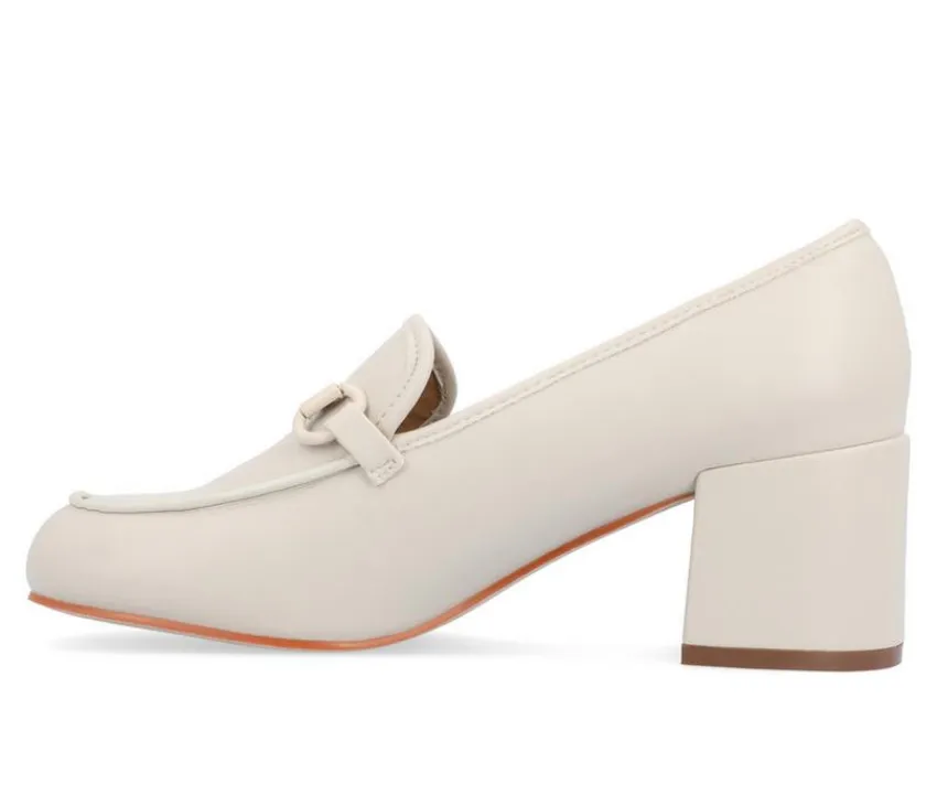 Women's Nysaa Block Heel Loafers|Journee Collection Online