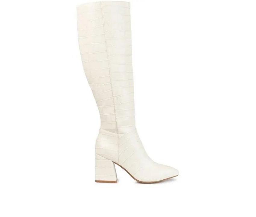 Women's Landree Wide Calf Knee High Boots|Journee Collection Discount
