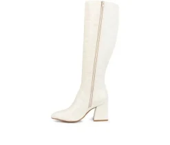 Women's Landree Wide Calf Knee High Boots|Journee Collection Discount