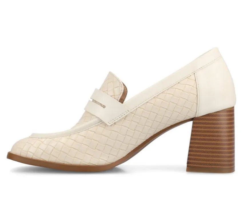 Women's Malleah Block Heel Loafers|Journee Collection Online