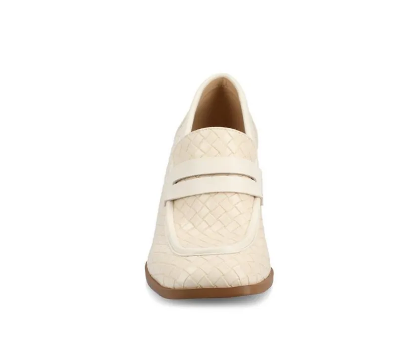 Women's Malleah Block Heel Loafers|Journee Collection Online
