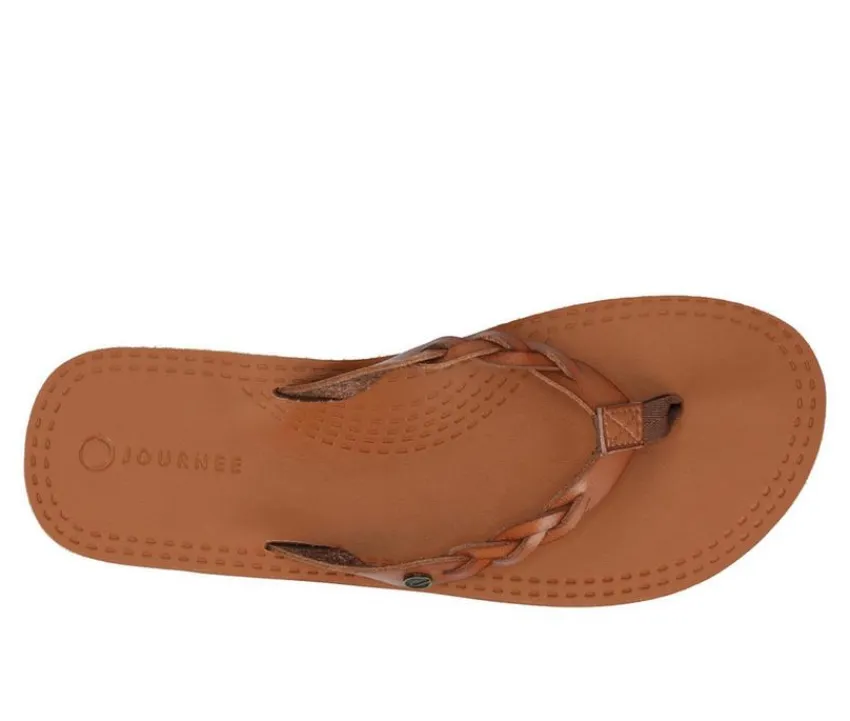 Women's Tomi Flip-Flops|Journee Collection Sale