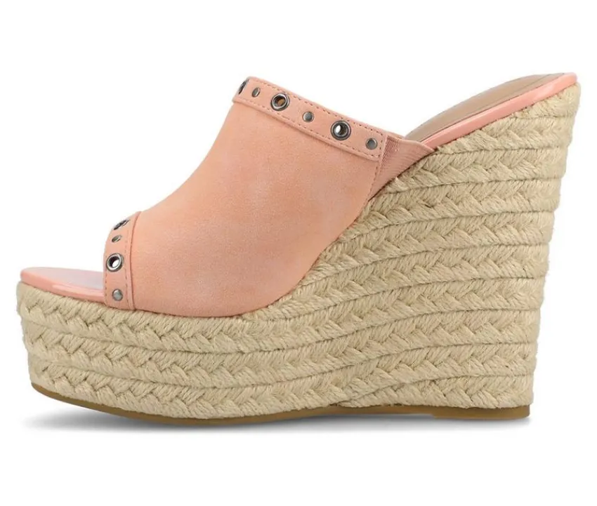 Journee Collection Sandals>Women's Yari Wedges