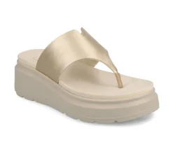 Journee Collection Sandals>Women's Carah Platform Flip-Flops