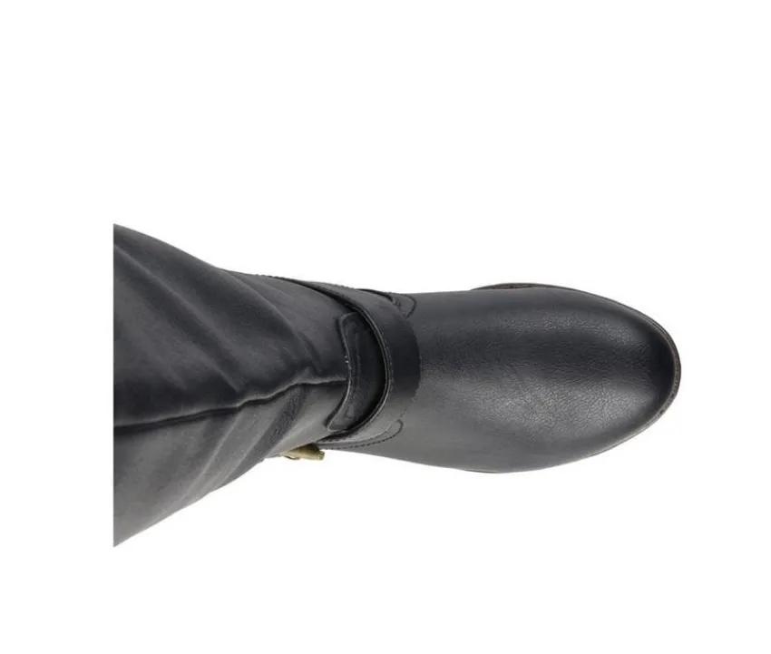 Women's Spokane Wide Calf Knee High Boots|Journee Collection Sale