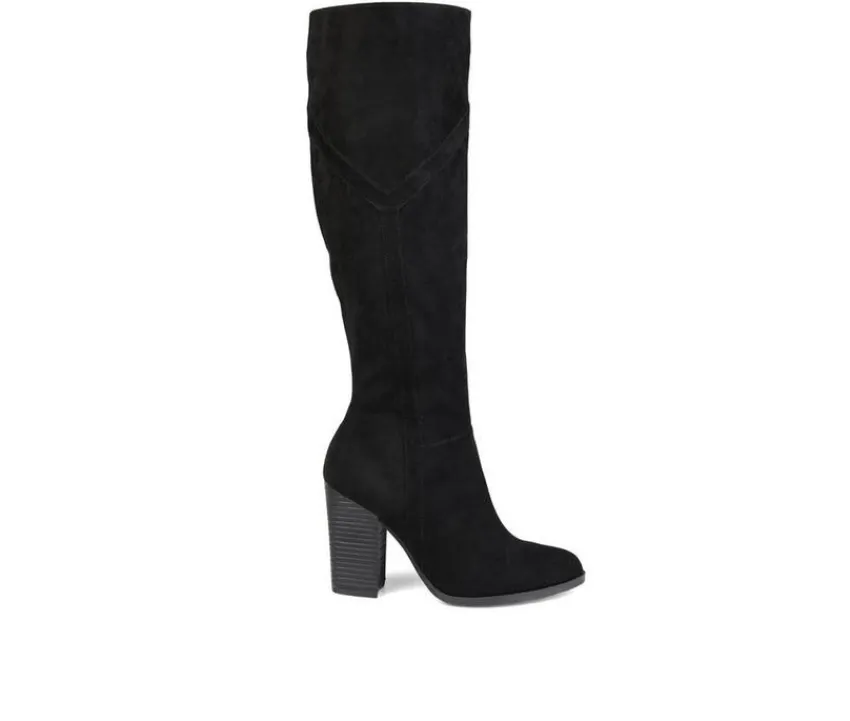 Women's Kyllie Wide Calf Knee High Boots|Journee Collection Clearance