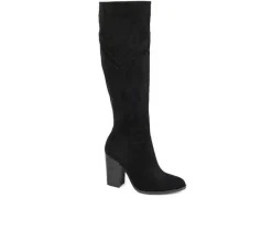 Women's Kyllie Wide Calf Knee High Boots|Journee Collection Clearance