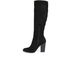 Women's Kyllie Wide Calf Knee High Boots|Journee Collection Clearance