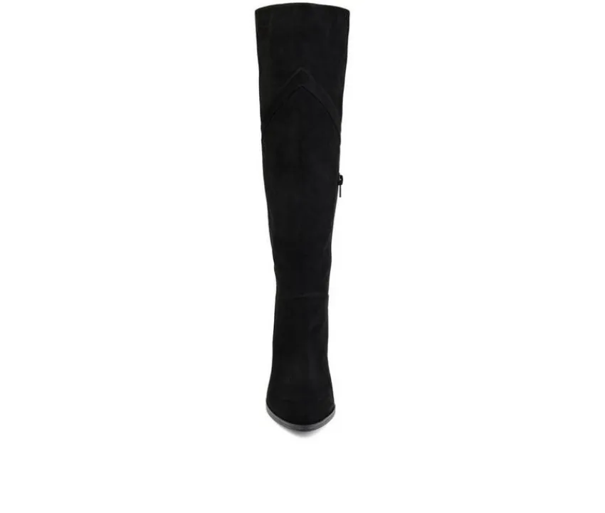 Women's Kyllie Wide Calf Knee High Boots|Journee Collection Clearance