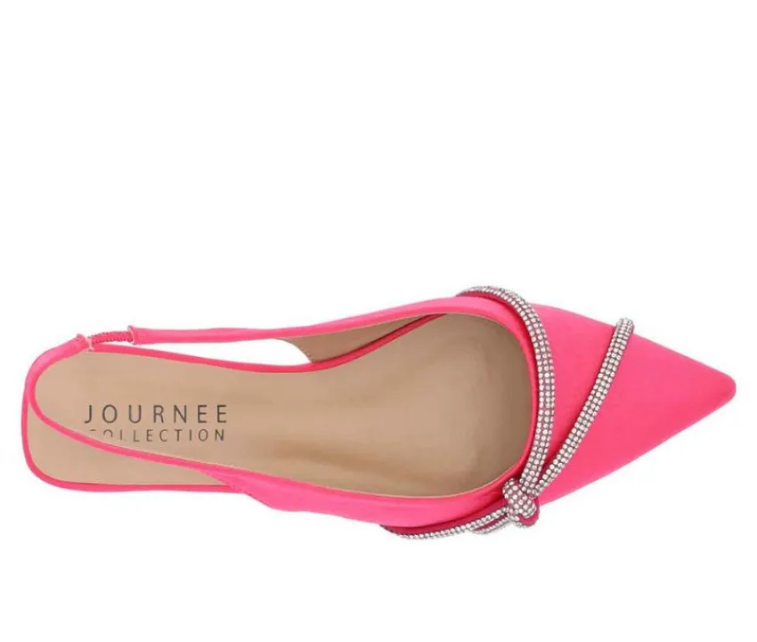 Journee Collection Clogs & Mules>Women's Rebbel Slingback Mules