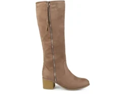 Journee Collection Wide Calf|Tall>Women's Sanora Wide Calf Knee High Boots