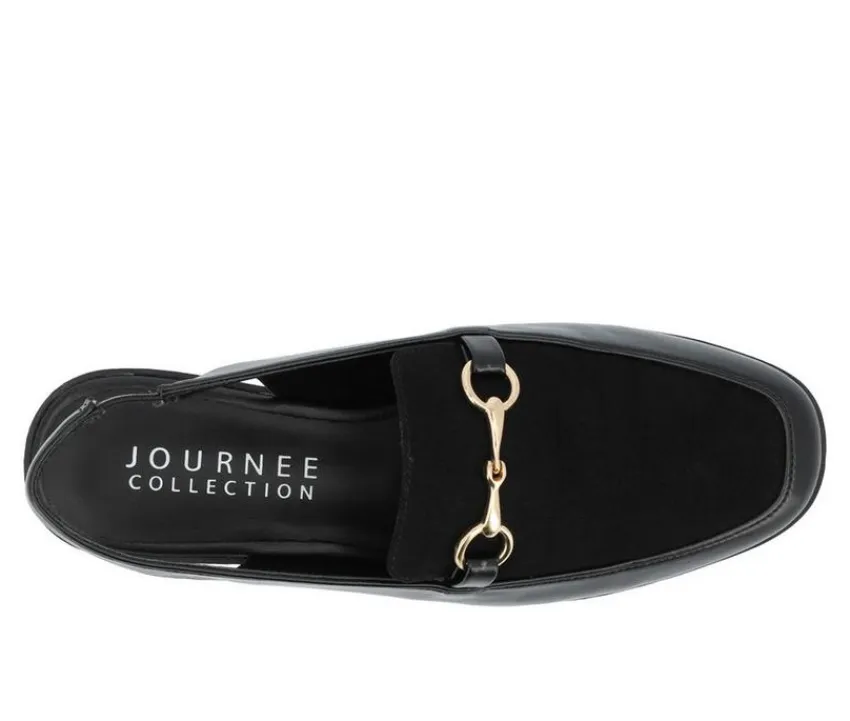 Women's Lainey Slingback Loafer Mules|Journee Collection Clearance