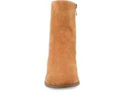 Women's Hayven Block Heel Booties|Journee Collection Outlet