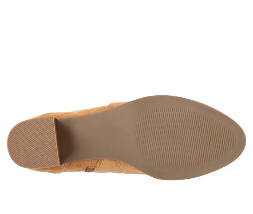 Women's Hayven Block Heel Booties|Journee Collection Outlet