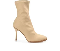 Women's Gizzel Heeled Booties|Journee Collection New