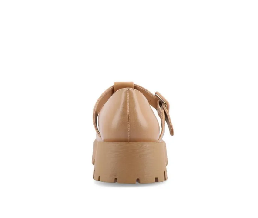 Journee Collection Loafers & Oxfords>Women's Suvi Chunky T-Strap Mary Janes