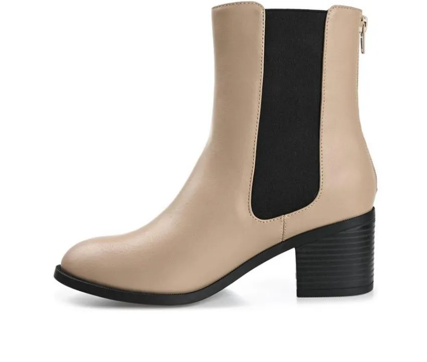 Journee Collection Dress|Chelsea>Women's Tayshia Block Heel Chelsea Booties